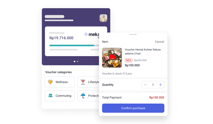 produk software ERP flexible benefits Mekari Flex