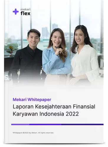 cover mekari whitepaper laporan kesejahteraan finansial karyawan indonesia 2022